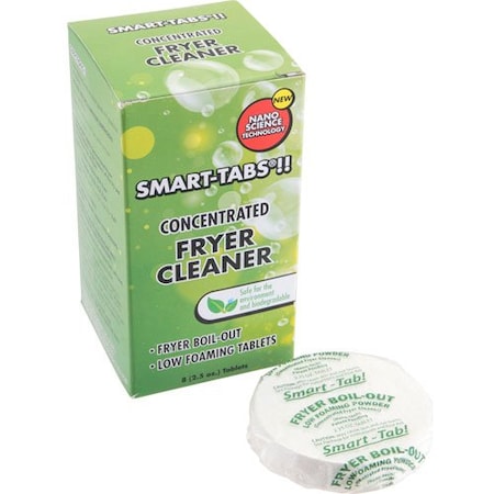 Allpoints Tablet, Fryer Boil-Out2-1 /4 Oz Pack Of 8, 8PK 1431183